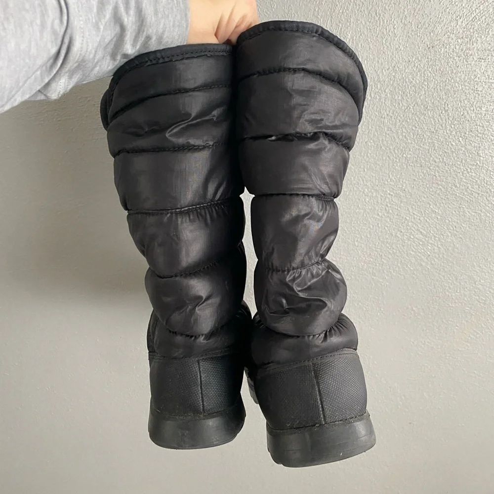 The North Face Boots Women’s Size 10 Amore II Black Primaloft Winter Waterproof